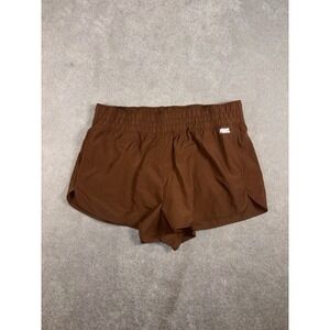 VICTORIA'S SECRET PINK ACTIVE SHORTS XXL Dri Fit Water‎ Resistant Pockets Lined